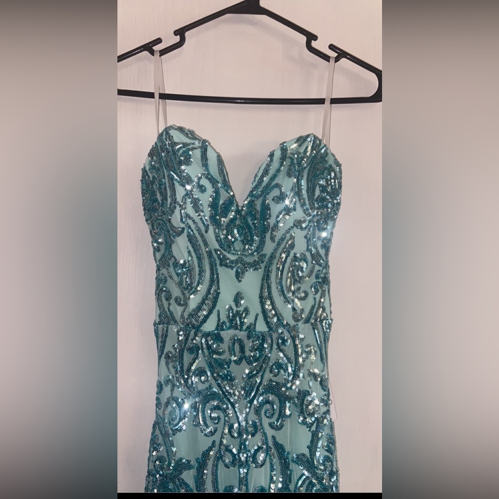Sequins Prom Dress - Picture 2 of 3